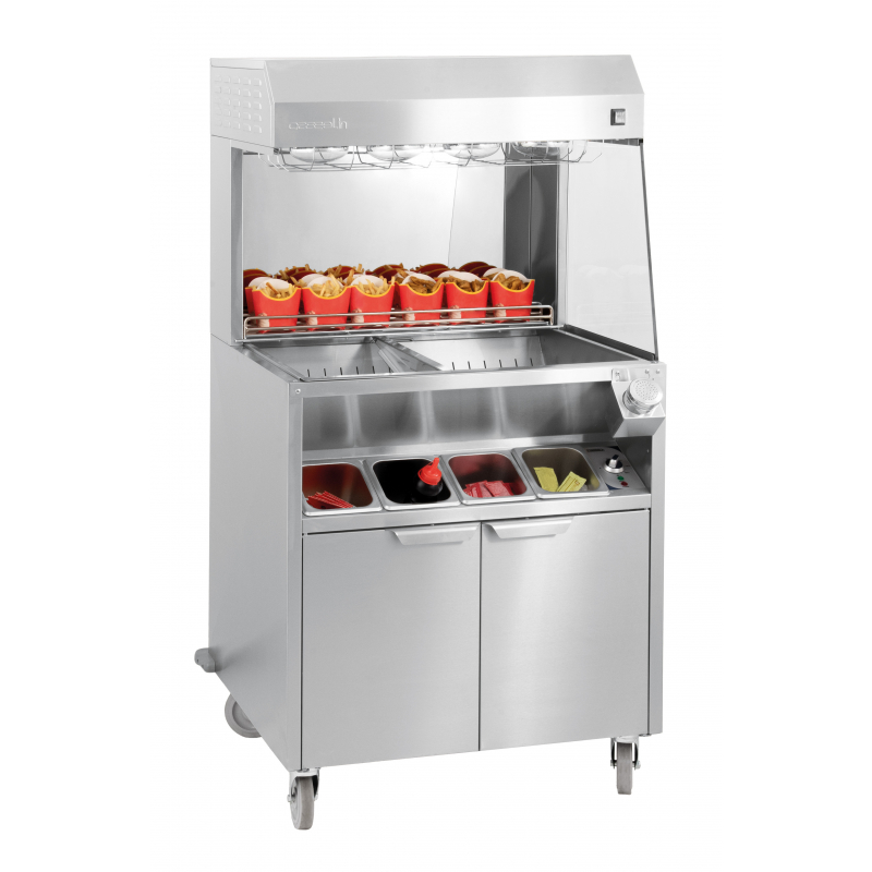 Poste de salage double chauffe 800 - Casselin - 1