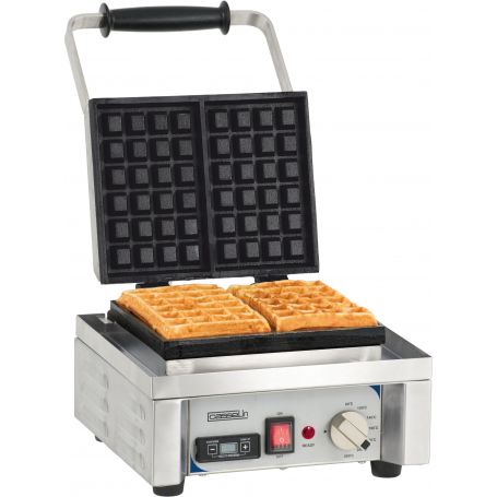 Piastra cuoci waffel singola 90 ° professionale Casselin