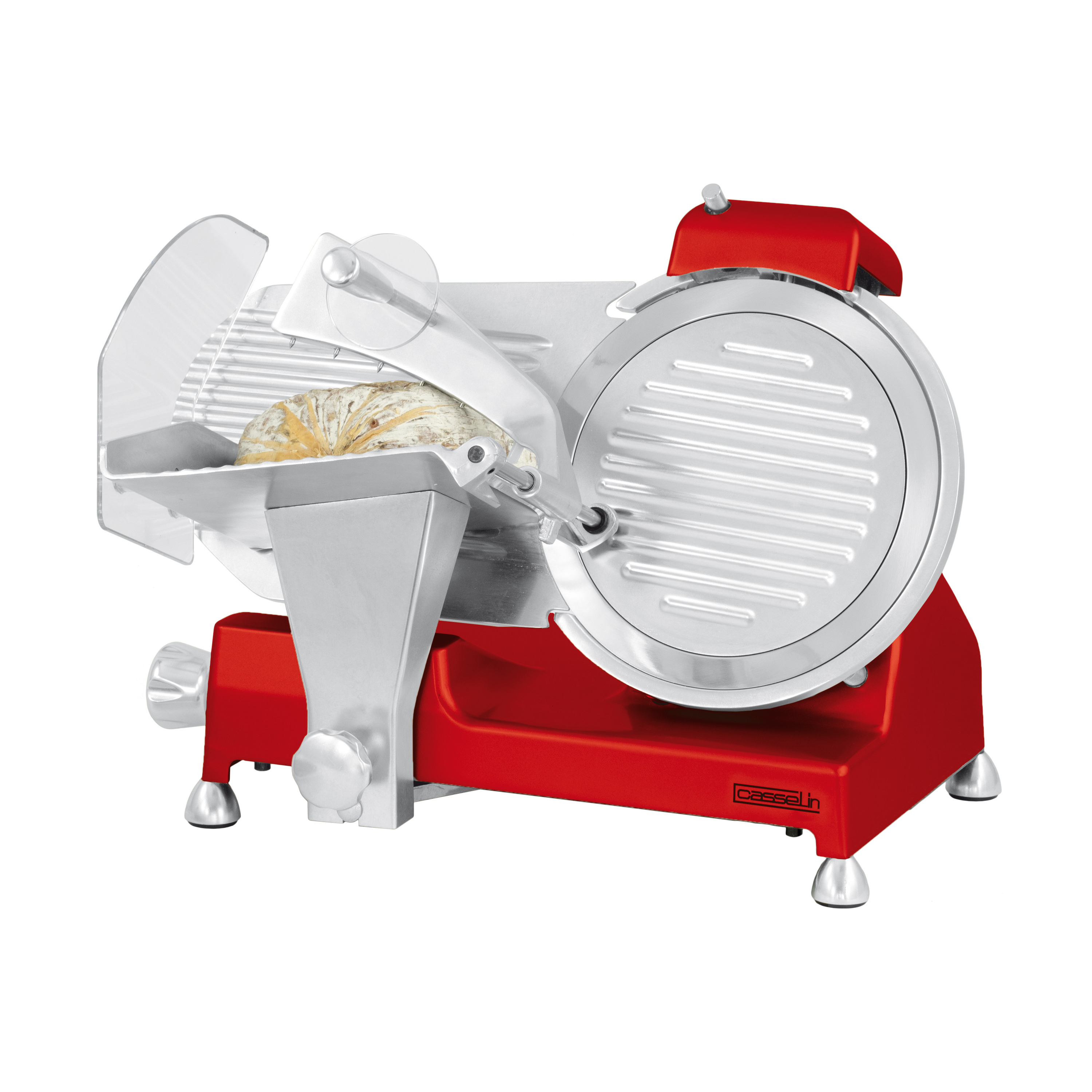 TRANCHEUSE JAMBON 200V 240W ROUGE - MACXI COOK