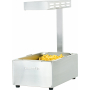 French fry warmer GN1/1 with infrared lamp - Casselin - 1