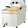 Electric fryer 10 liters with draining tap high efficiency