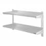 Wall shelf stainless steel 600 mm - Casselin - 1