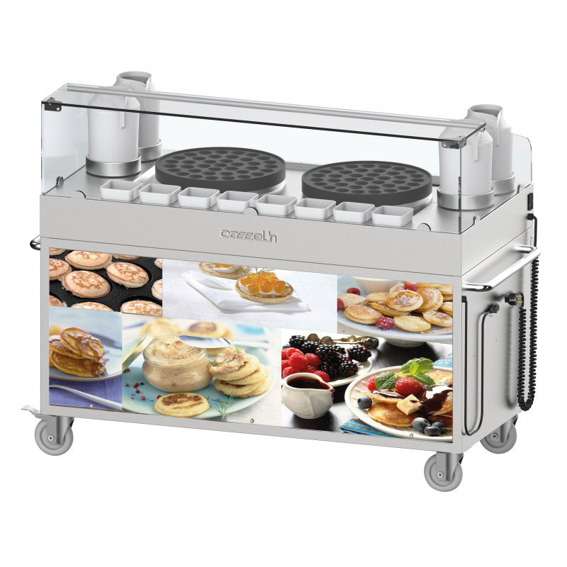 Double poffertjes trolley - Casselin - 1