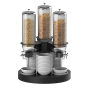 3-tube rotating cereal dispenser - Casselin - 1