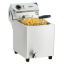 Electric deep fryer with drain tap 7 liters