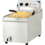 Electric fryer 10 liters with drain tap high efficiency