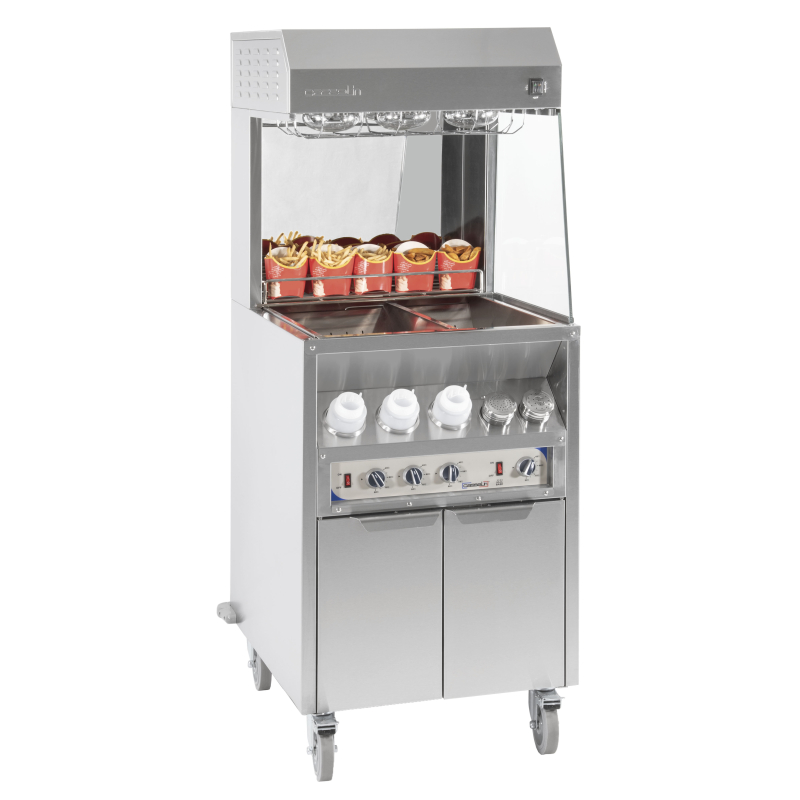 Poste de salage chauffe sauce 600 - Casselin - 1