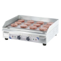 Electric griddle smooth - smooth plate Premium