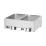 Double bain-marie GN 1/1 with 2 drain taps - Casselin - 1
