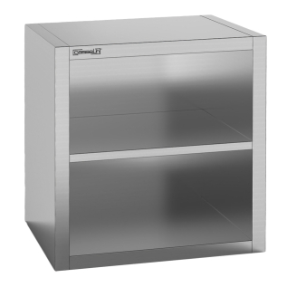 Stainless steel open wall cabinet 600 mm - Casselin - 1