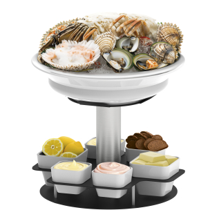 Rotating seafood display 2 Fuly - Casselin - 1