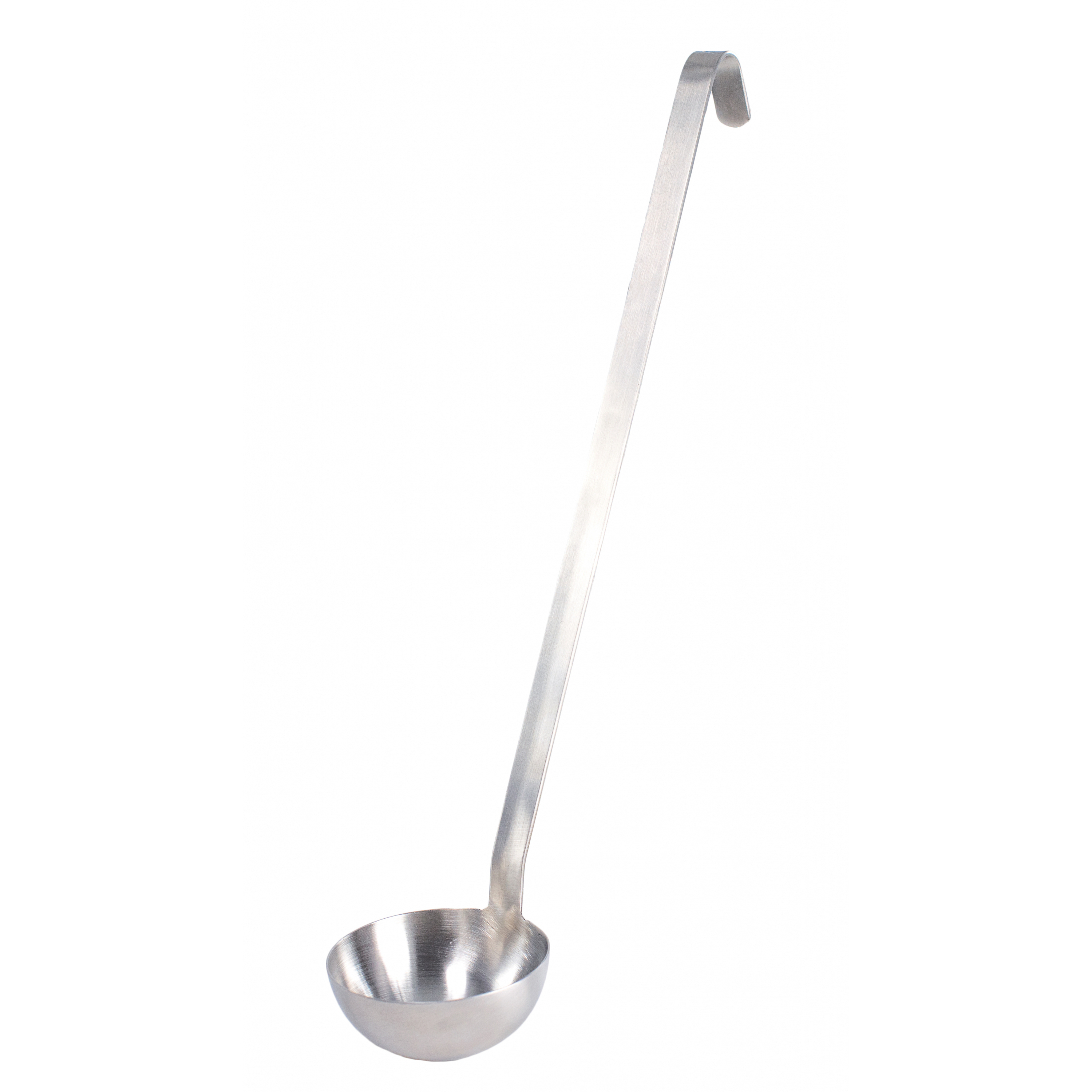 Stainless Steel Dipper with Hooked Handle Large Serving Ladle with Long Handle Commercial Grade Ladle Color : Green, Size : 1L
