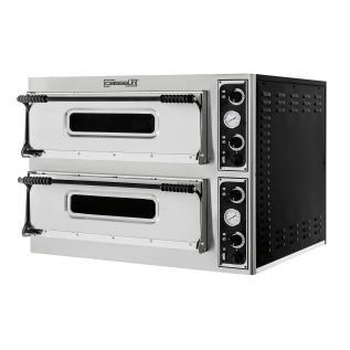 Grade D - Electric pizza oven 2x4 pizzas 32 cm