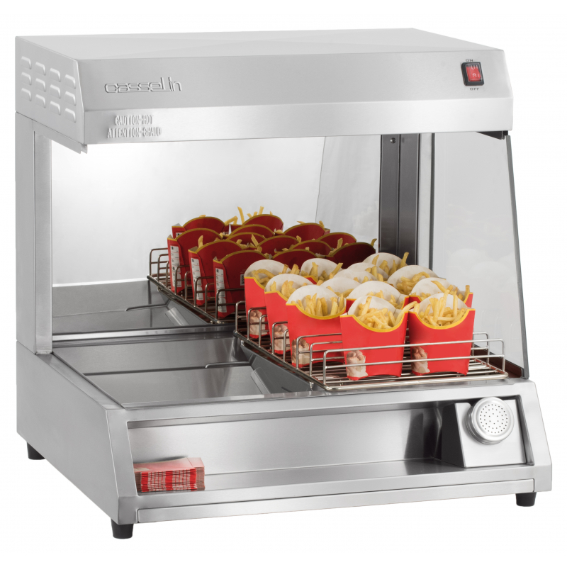 Frites uitgifte- en warmhoudstation Tafelmodel - Casselin - 1