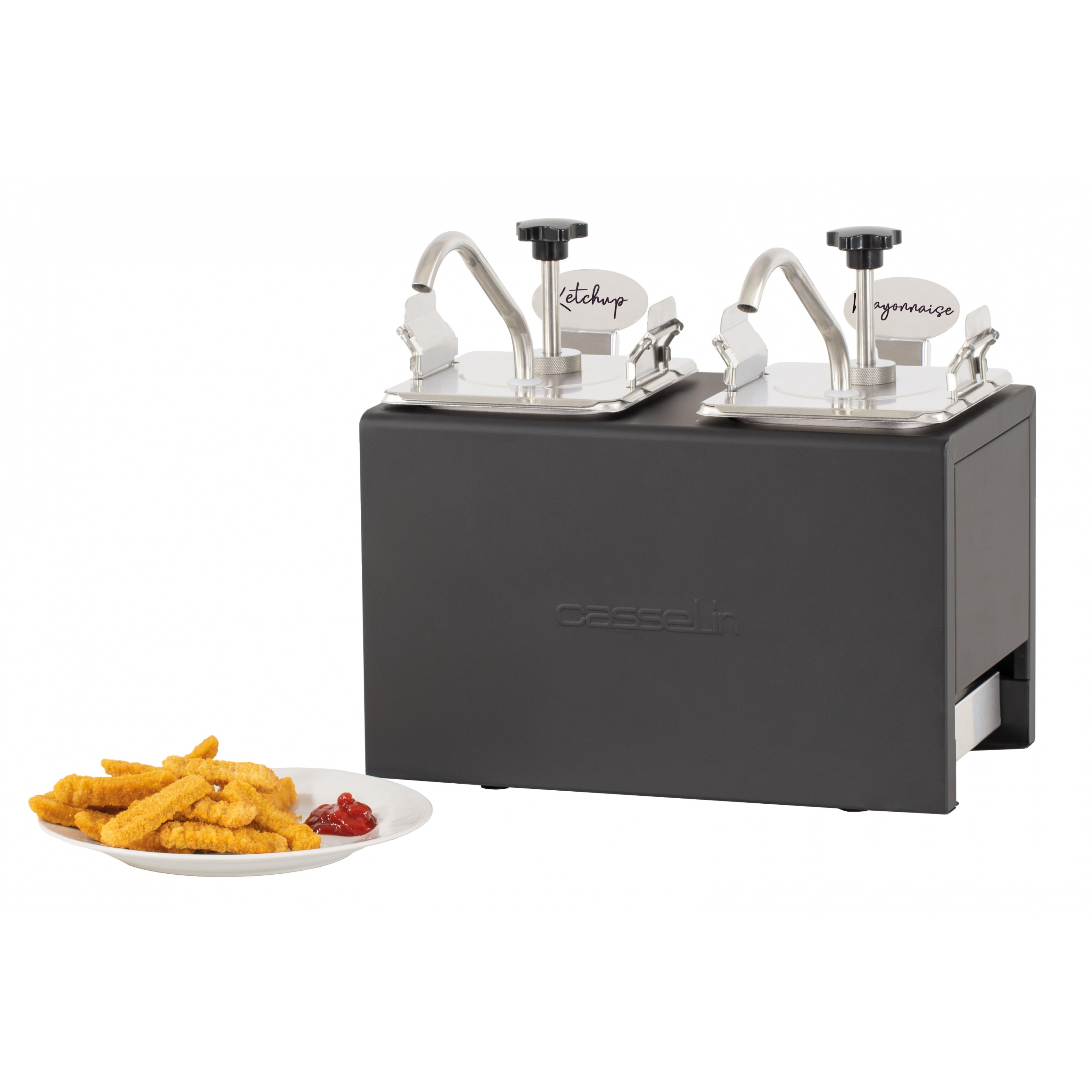 Dispensador de cereales, doble profesional Casselin