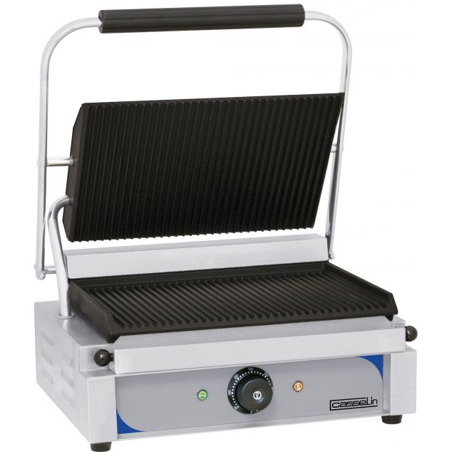 Contact grill Panini large plaques lisses