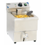 Electric deep fryer with drain tap 8 liters