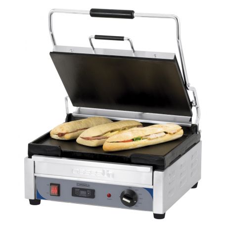 Grill Panini Grand Premium Lisse - Lisse avec minuteur Casselin