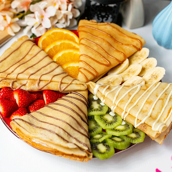 Les crêpes du monde entier