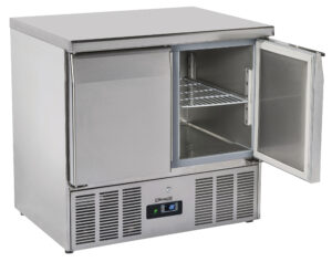 Saladette réfrigérée 2 portes