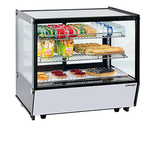 Built-in refrigerated display case