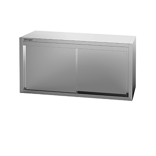 Stainless steel wall cabinet