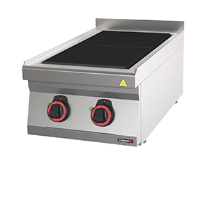 Electric table-top cooker solid tops
